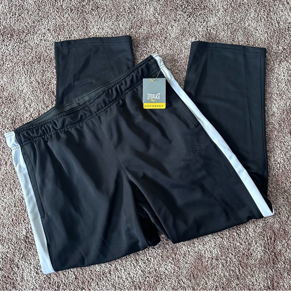 NWT Everlast Black Track Pants